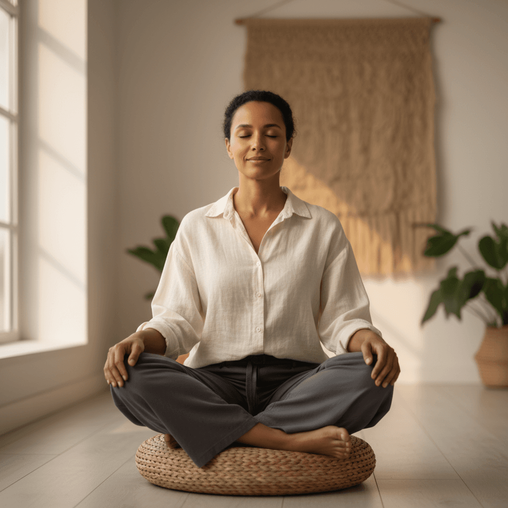 Breathwork practice session